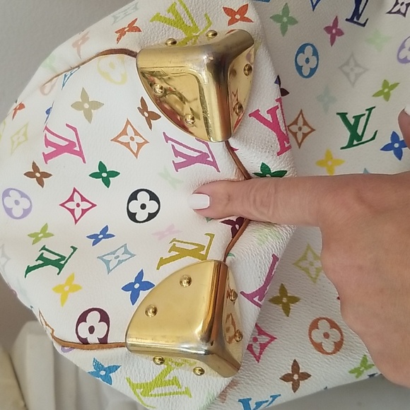 💟Louis Vuitton Takashi Murakami Speedy White/LIMITED EDITION💟 - Picture 8 of 14